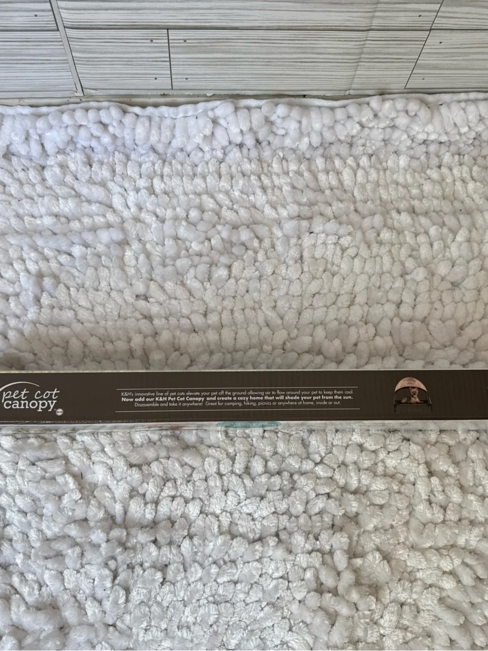 Pet Cot Canopy by K&H - Tan
